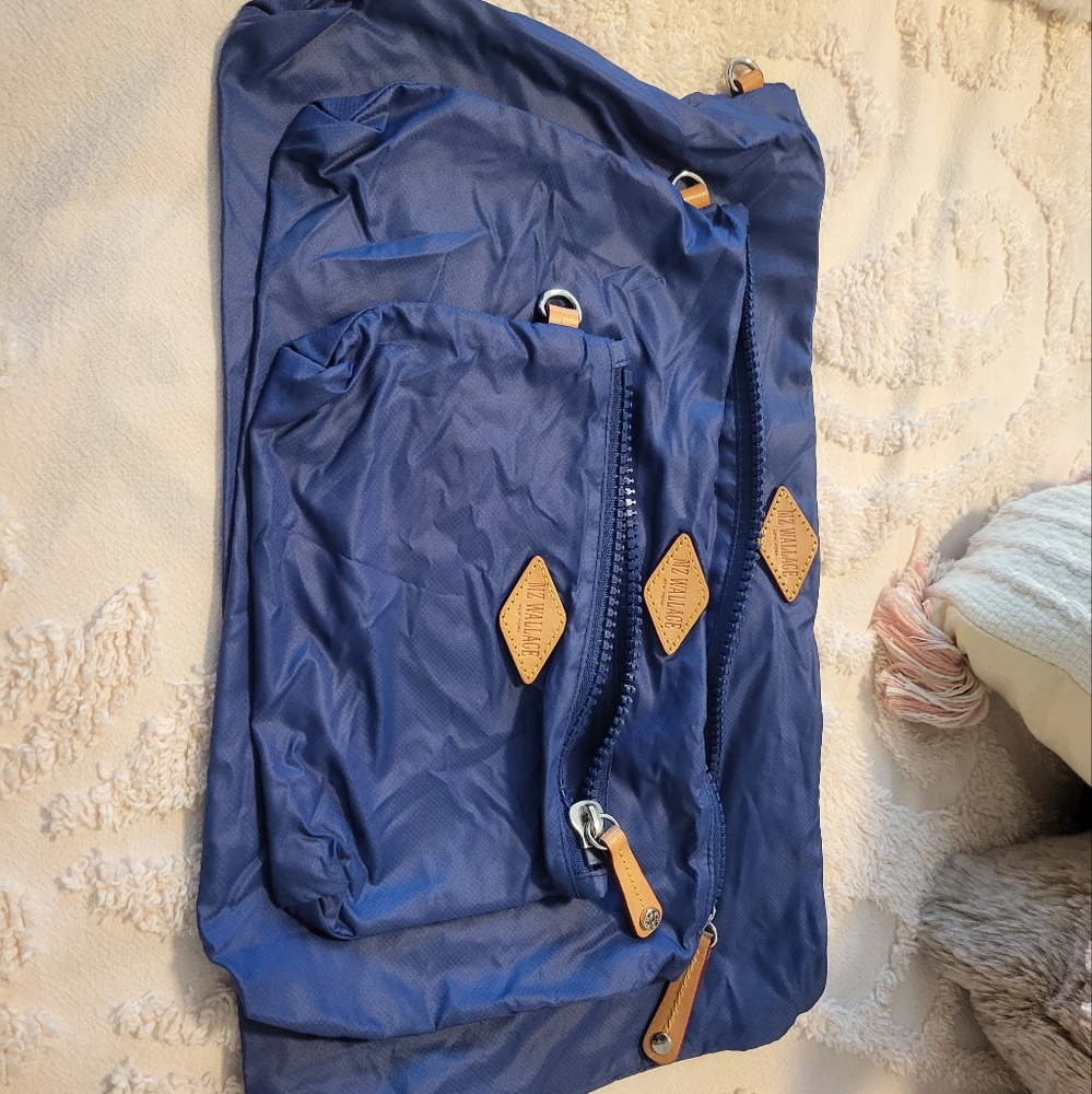 3 blue MZ Wallace pouches EUC